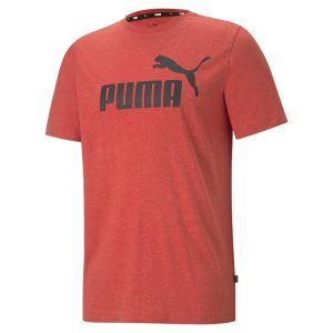 PUMA ESS Heather Tee red