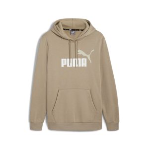 PUMA ESS+2 Col Big Logo Hoodie oak branch