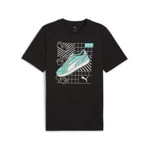 PUMA GRAPHICS Sneaker Tee black
